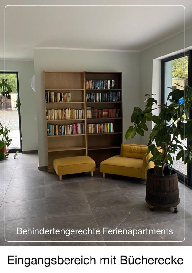 Barrierefreies Ferienapartment A2 Villa Wilisch 55Qm Amtsberg エクステリア 写真