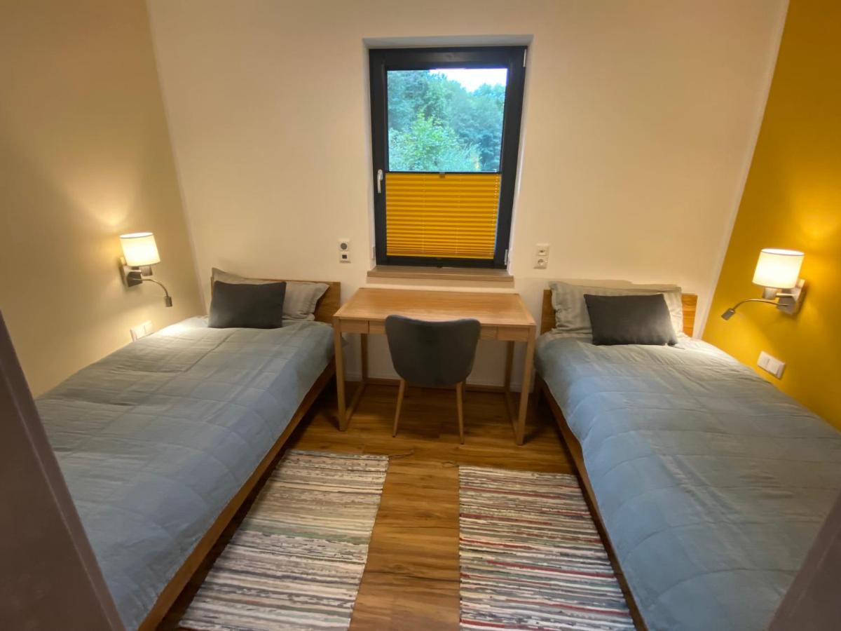 Barrierefreies Ferienapartment A2 Villa Wilisch 55Qm Amtsberg エクステリア 写真