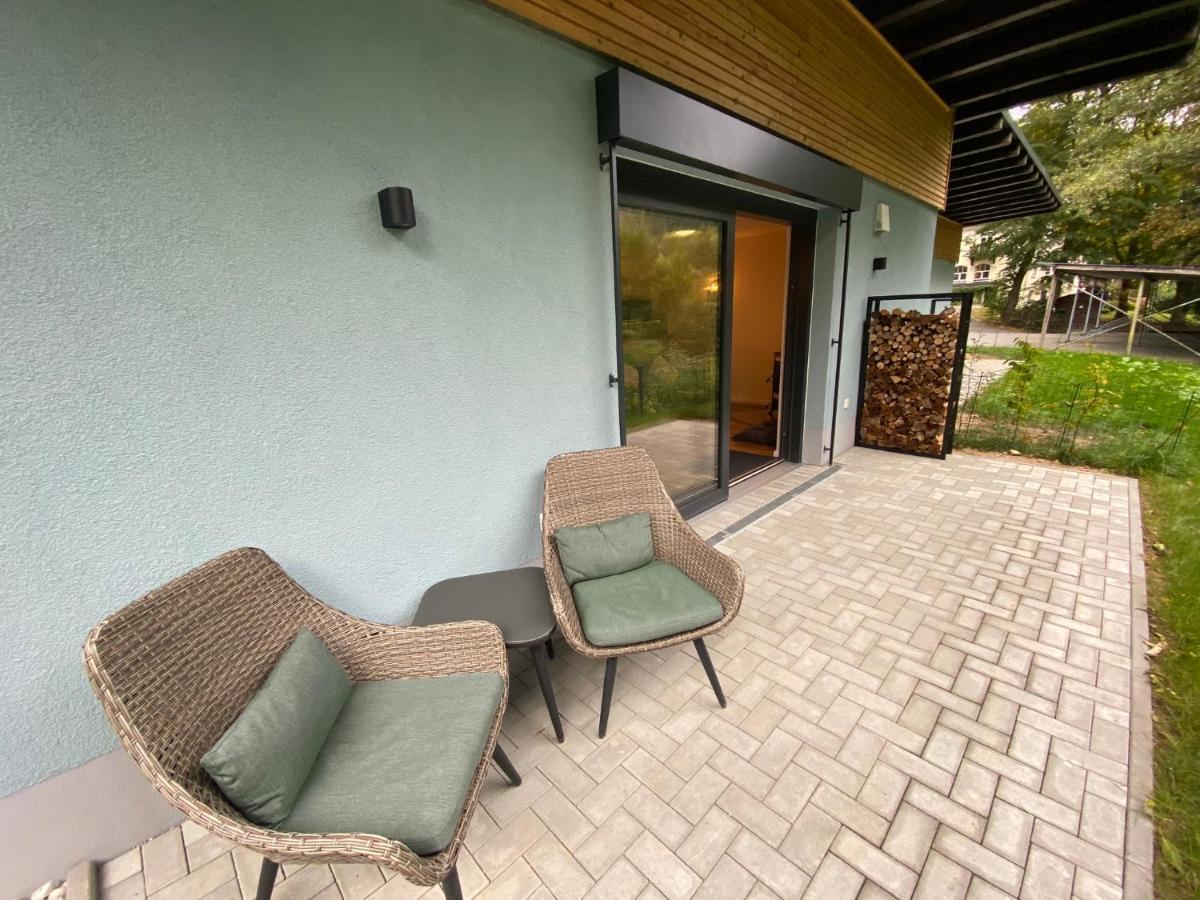 Barrierefreies Ferienapartment A2 Villa Wilisch 55Qm Amtsberg エクステリア 写真