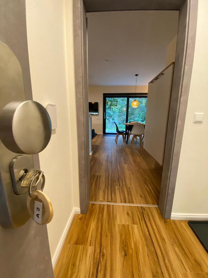 Barrierefreies Ferienapartment A2 Villa Wilisch 55Qm Amtsberg エクステリア 写真